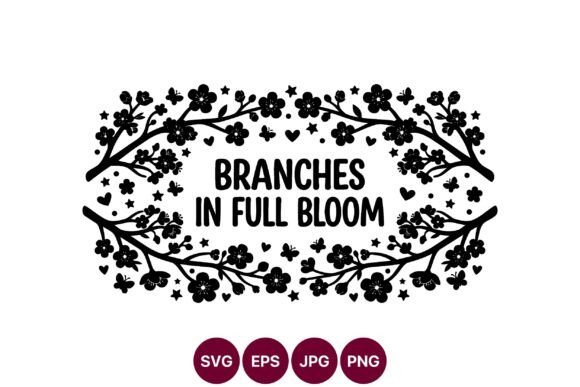Branches in Full Bloom Graphics