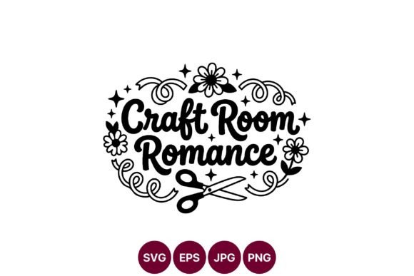 Craft Room Romance Graphics for Handmade Business