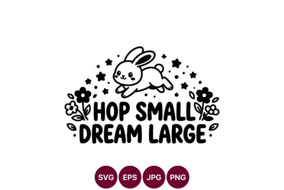 Cute Bunny Inspirational SVG Graphics